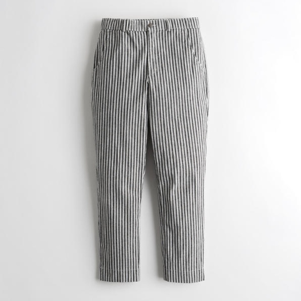 SOLD — Hollister Stretch High Rise Striped Pants